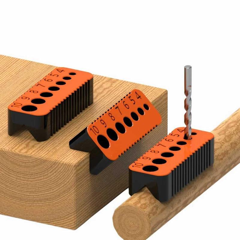 3D printana vodilica za bušenje 4-10mm, stolarski alat