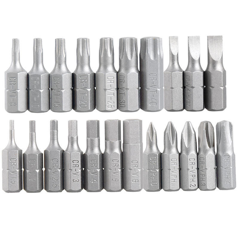 25mm Kratki Nastavak za Odvijač 1/4 Šesterokutni Čelik