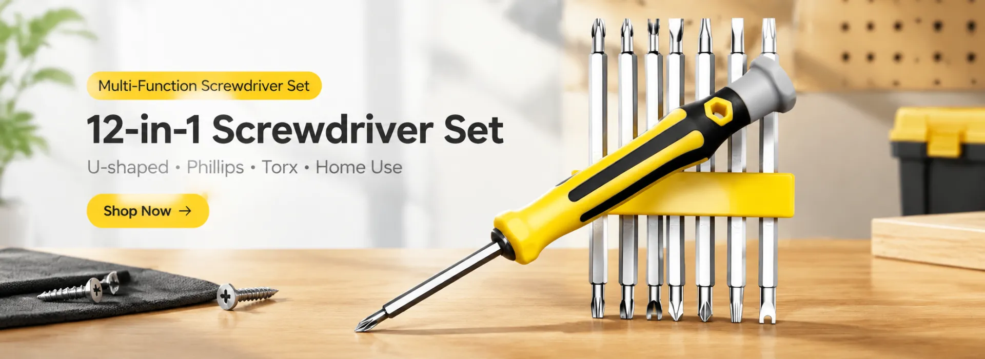 Višenamjenski set odvijača U-Shape Phillips Torx